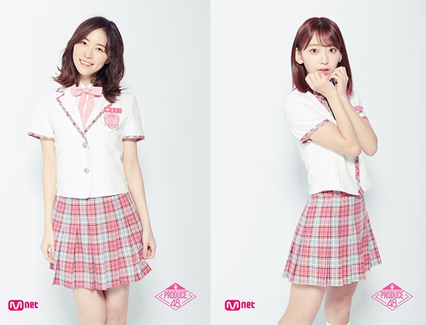 마츠이 쥬리나·미야와키 사쿠라(좌측부터) / 사진=Mnet