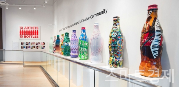 코카콜라 컨투어 보트 전시회 / 사진=코카콜라