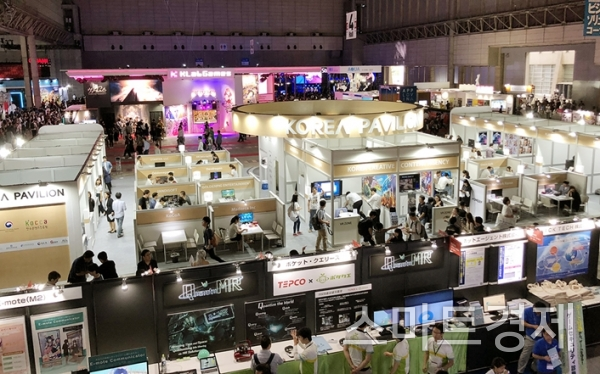 2018도쿄게임쇼 한국공동관 / 사진=한국콘텐츠진흥원
