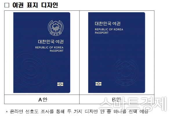 차세대 여권 시안 / 사진 = 외교부