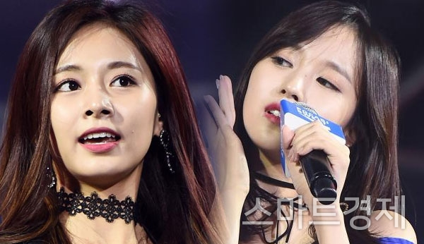 트와이스 쯔위, 사나(좌측부터) / 사진=스마트경제DB