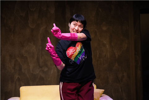 연극 ‘타인’(다케다 모모코 작, 임예성 번역, 나옥희 연출, 2025.6.26~7.6, 나온씨어터). 사진=김솔, 극단 58번국도 제공