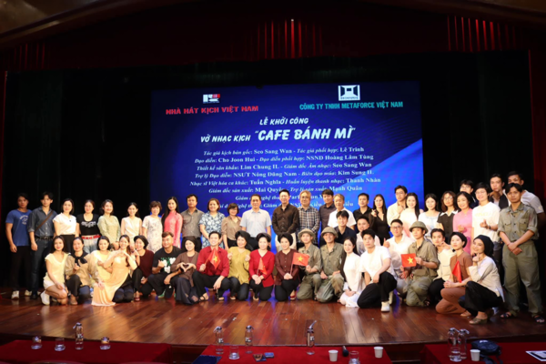 한국의 창작진과 베트남 국립극장이 손을 잡고 독립 80주년 기념 뮤지컬 ‘카페 바인미(Cafe Banh Mi)’를 초연한다. 사진=동국대