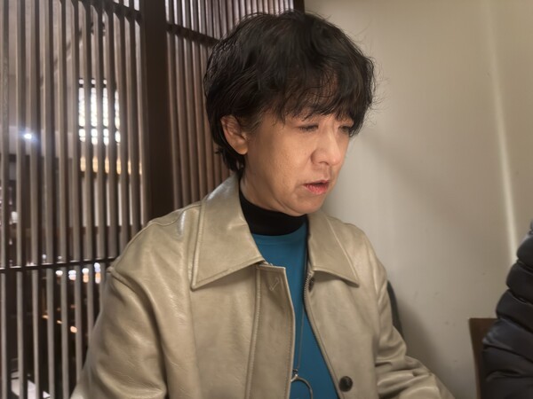 오가와 미레이 작가. 사진=김건표 교수.