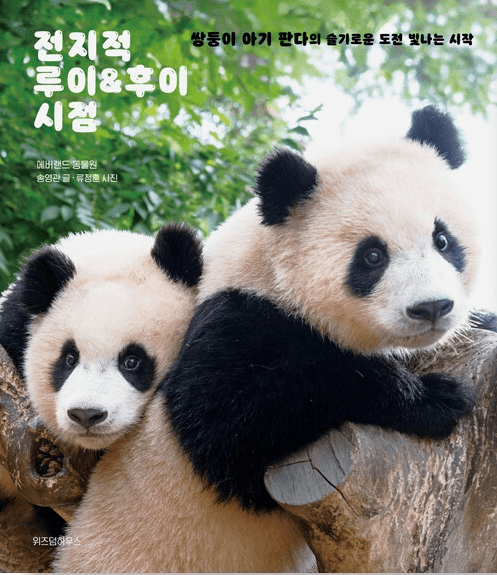 세종사이버대학교 문예창작학과 재학생이자 에버랜드 주키퍼 송영관(송바오) 학생이 쌍둥이 판다 자매 루이바오와 후이바오의 탄생과 성장을 담은 포토에세이 ‘전지적 루이·후이 시점’을 출간했다. 사진=세종사이버대